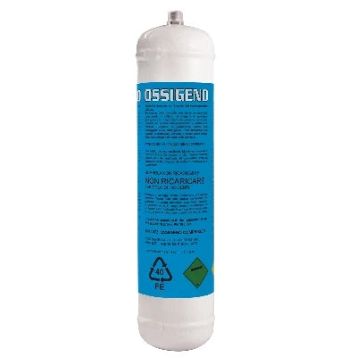 Bombola ossigeno 110 bar 1 l.