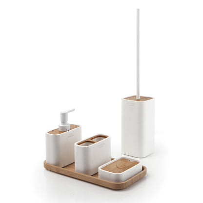 Vassoio portaoggetti Gedy modello Ninfea - Naturale by CeramicStore | Lo specialista del tuo bagno