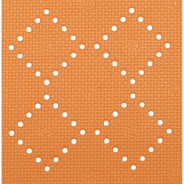 Cuscino da bagno per vasca in PVC modello Alaska colore arancione by CeramicStore | Lo specialista del tuo bagno