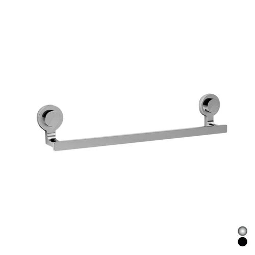 Portasalviette asta quadra kissy nero cm 45