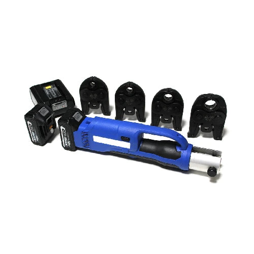 Pressatrice elettro idraulica batteria diam. 16-20-26-32 th