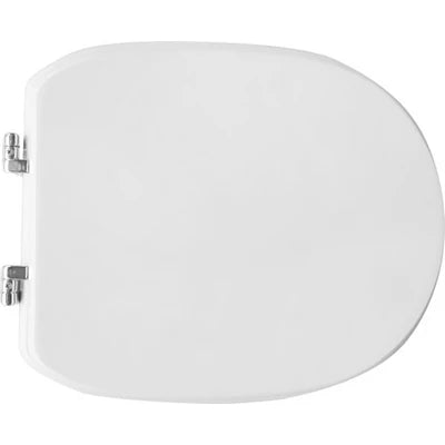 Sedile wc per faleri vaso duetto tondo bianco forma 6 bianco