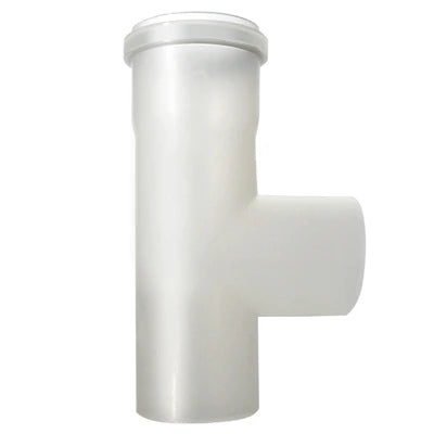 Raccordo mono-parete a tee in pps linea condensazione diam. 60