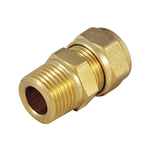 Raccordo maschio diritto rame compressione per impianti solari 3/4 x 22