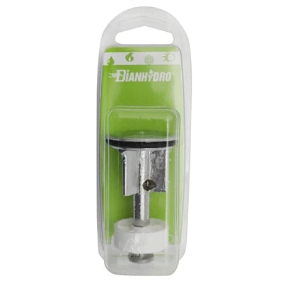 Tappo salterello ottone cromato lux blister 1 1/4