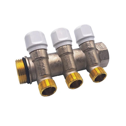 Collettore fasato con vitone 1 x 1/2 4 vie