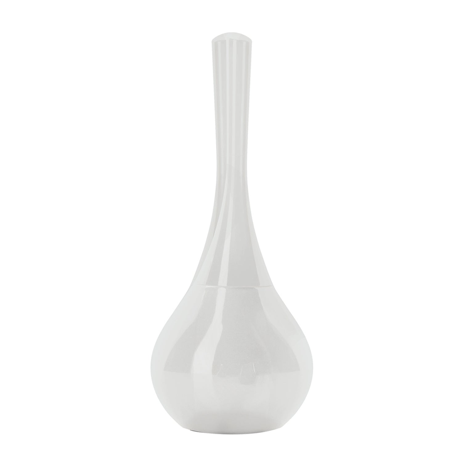 Scopino wc in ceramica con ciuffo in setole Gedy modello Azalea - Bianco by CeramicStore | Lo specialista del tuo bagno