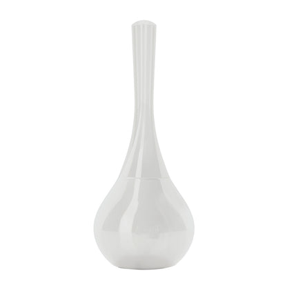 Scopino wc in ceramica con ciuffo in setole Gedy modello Azalea - Bianco by CeramicStore | Lo specialista del tuo bagno