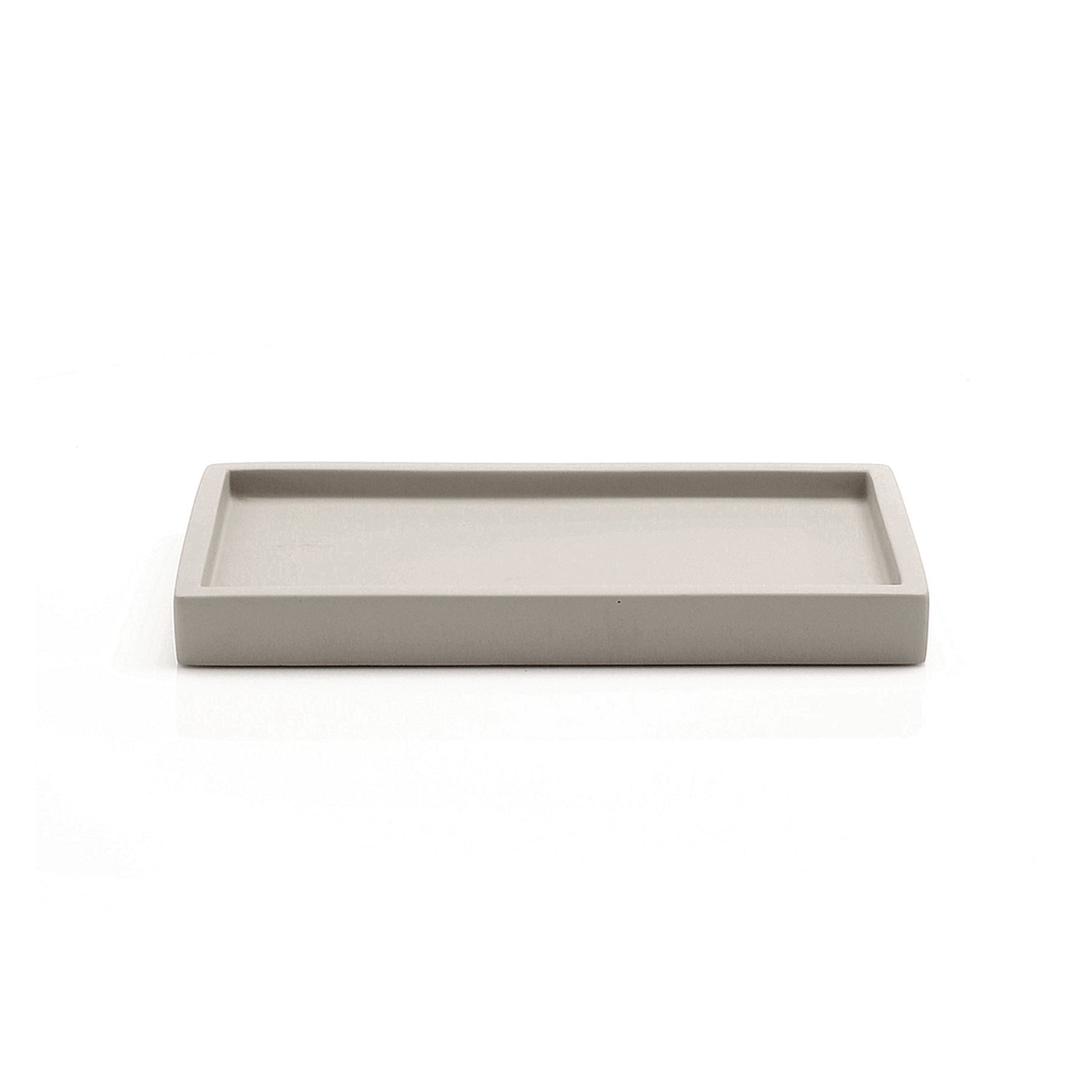 Vassoio portaoggetti in cemento Gedy serie Giunone - Grigio by CeramicStore | Lo specialista del tuo bagno