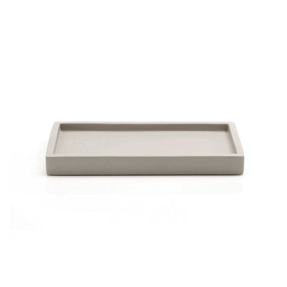 Vassoio portaoggetti in cemento Gedy serie Giunone - Grigio by CeramicStore | Lo specialista del tuo bagno