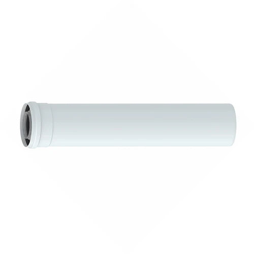 Prolunga dn 60/100 coassiale lungh. 500 mm.