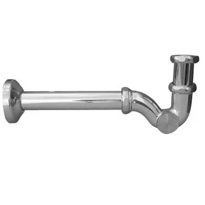 Sifone ad s senza piletta con canna da cm.25 modello lux esse 1