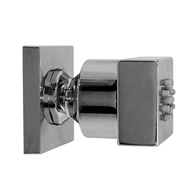 Soffione per getti laterali quadro con rosone 33 x 33 mm