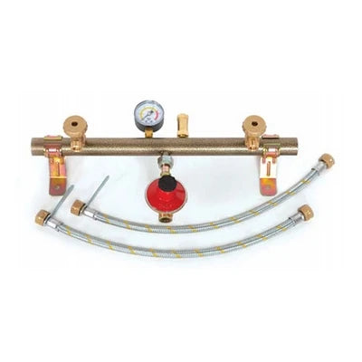 Kit centralina gas 2 vie regol. 4 kg/h