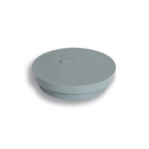 Tappo di chiusura in pvc grigio d. 40 h.20 mm