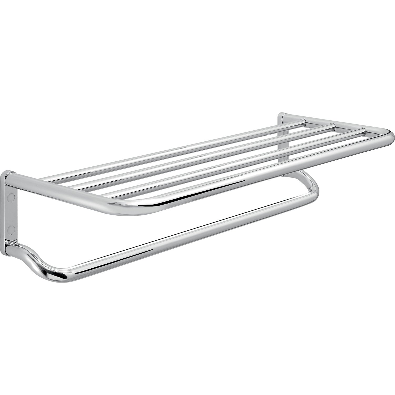 Mensola portasalviette doppia in ottone e Cromall Gedy serie Canarie - Cromato by CeramicStore | Lo specialista del tuo bagno