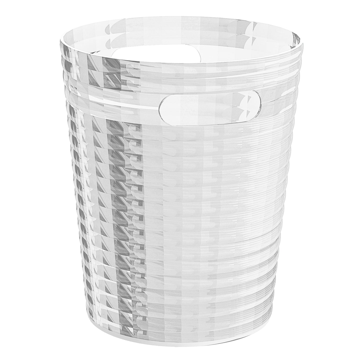 Gettacarta 6.6 lt da appoggio Gedy serie Glady - Trasparente by CeramicStore | Lo specialista del tuo bagno