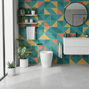 Bidet filo muro con profondità ridotta di 48 cm Domus Falerii Mascalzone