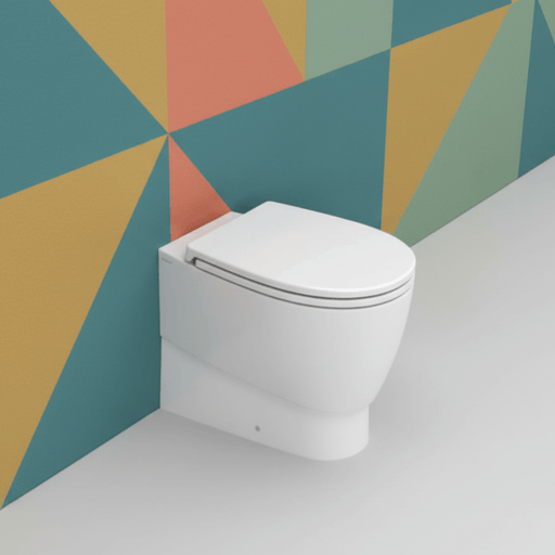 Wc filomuro Ceramica Dolomite modello Demy 54x36 cm con sedile Softclose