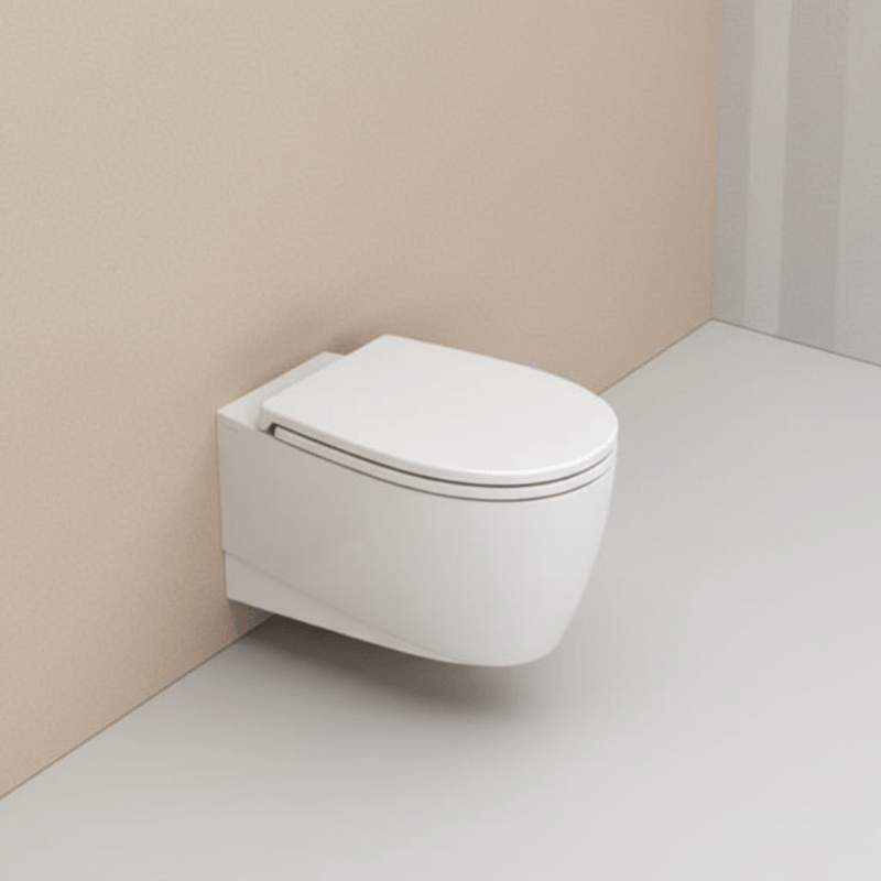 Wc sospeso Ceramica Dolomite modello Demy 54x36 cm con sedile Softclose