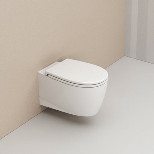 Wc sospeso Ceramica Dolomite modello Demy 54x36 cm con sedile Softclose