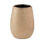 Portaspazzolini da appoggio in ceramica Gedy modello Astrid - Oro