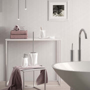 Portaspazzolini da appoggio Gedy modello Twist - Bianco