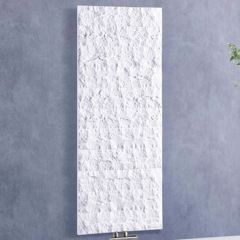 Termoarredo a piastra modello Toscana 150x55 cm interasse 5 cm - Bianco by CeramicStore | Lo specialista del tuo bagno