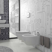 Sanitari sospesi con sedile soft-close 54x36 cm modello 4all Ceramica Globo - Bianco Opaco
