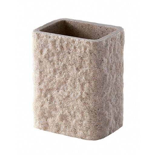 Portaspazzolini da appoggio Gedy serie Aries - Beige