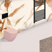 Sanitari Filomuro Rimless con copriwater Soft Close BathCore serie Infinity 53x36