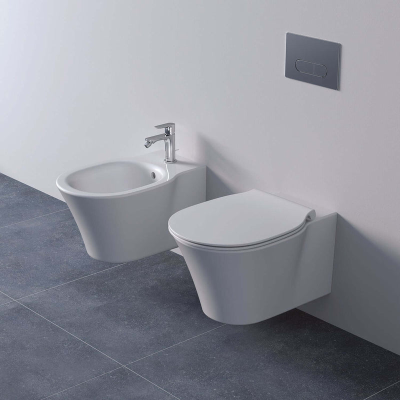 Bidet sospeso Ideal Standard Connect Air con kit fissaggio