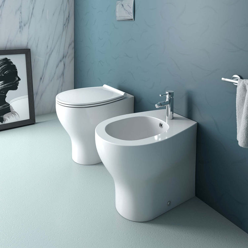 Sanitari filomuro senza brida Innova Denver wc