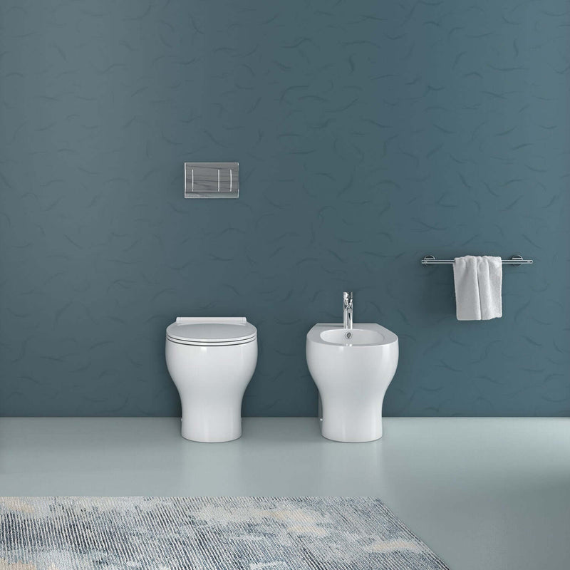 Sanitari filomuro senza brida Innova Denver wc