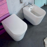 Sanitari filomuro 54x35 cm collezione Tribeca Kerasan con sedile soft close