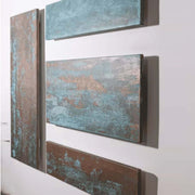 Termoarredo a piastra modello Perfetto 110x55 cm interasse 5 cm - Verderame by CeramicStore | Lo specialista del tuo bagno
