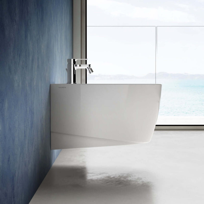 Bidet sospeso Ceramica Dolomite modello Demy 54x36 cm