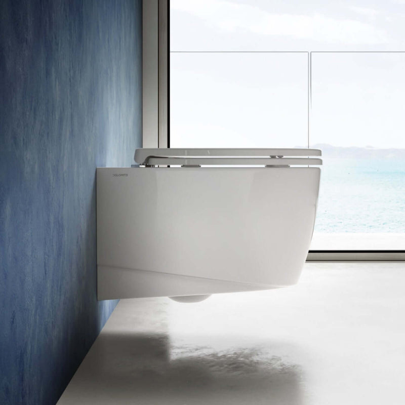 Wc sospeso Ceramica Dolomite modello Demy 54x36 cm con sedile Softclose