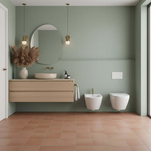 Sanitari Sospesi Senza Brida Ceramica Globo Forty3 57 WC + BIDET + SEDILE SOFT CLOSE