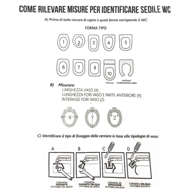 Sedile wc compatibile per vaso Rak modello Compact color Azzurro Maldive