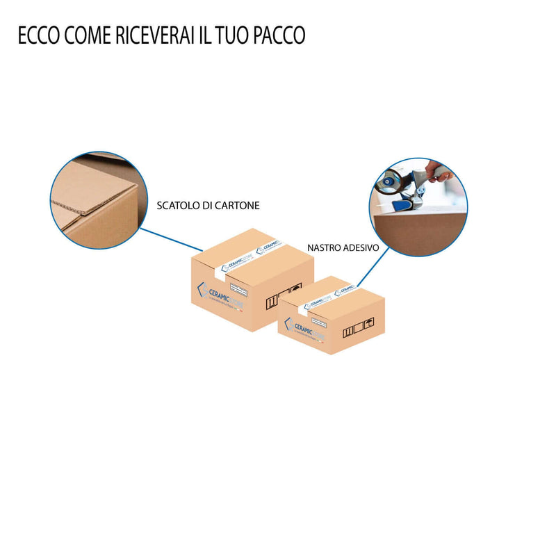 Bicchiere Portaspazzolino in ceramica  bianco collezione PISICA
