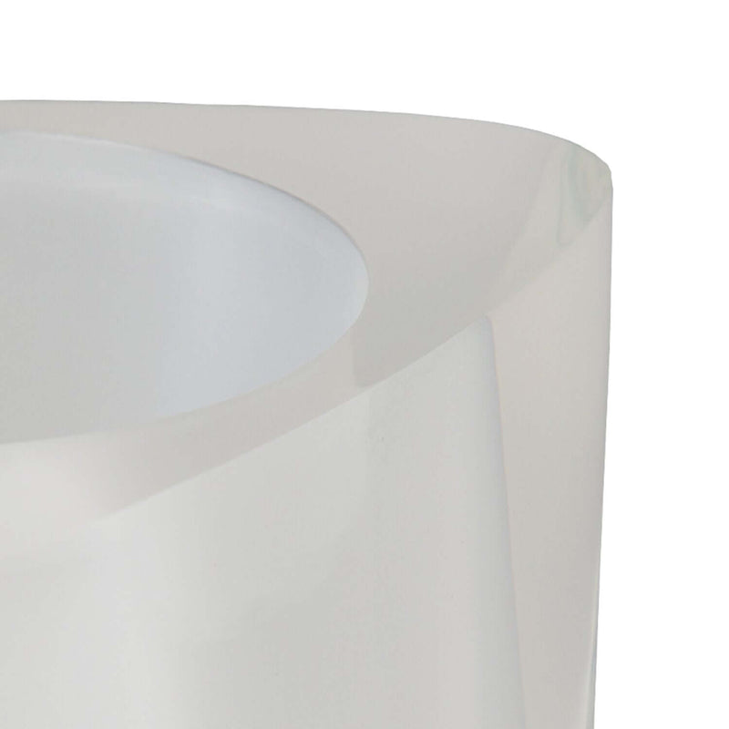 Portaspazzolini da appoggio Gedy modello Twist - Bianco