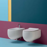 Bidet Sospeso 54x35 cm collezione Flo Kerasan