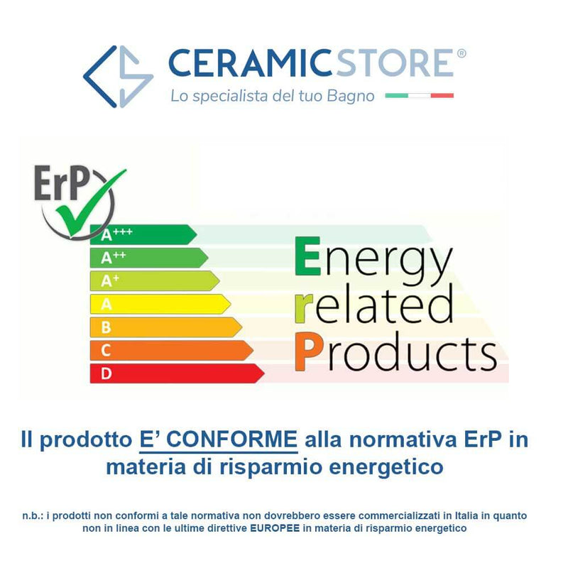 Termoarredo a piastra modello Perfetto 110x55 cm interasse 5 cm - Verderame by CeramicStore | Lo specialista del tuo bagno