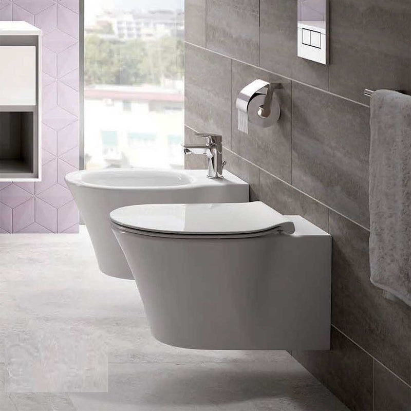 Sanitari Sospesi Ideal Standard Connect Air con AquaBlade con sedile soft close