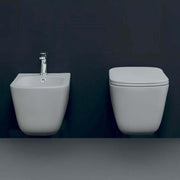 Sanitari sospesi 54x35 cm collezione Tribeca Kerasan con sedile soft close