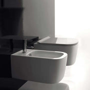 Bidet Sospeso monoforo 55x35 cm serie MEG11PRO di Ceramica Galassia