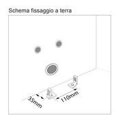Bidet Filomuro 55x35 cm collezione Nolita Kerasan
