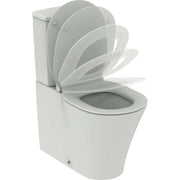 Coppia di sanitari con cassetta Ideal Standard Connect Air con sedile a chiusura tradizionale