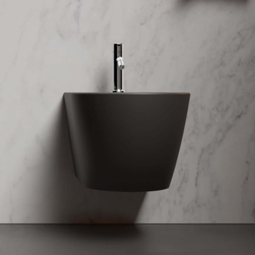 Bidet sospeso Domus Falerii collezione Fogliolina meteorite